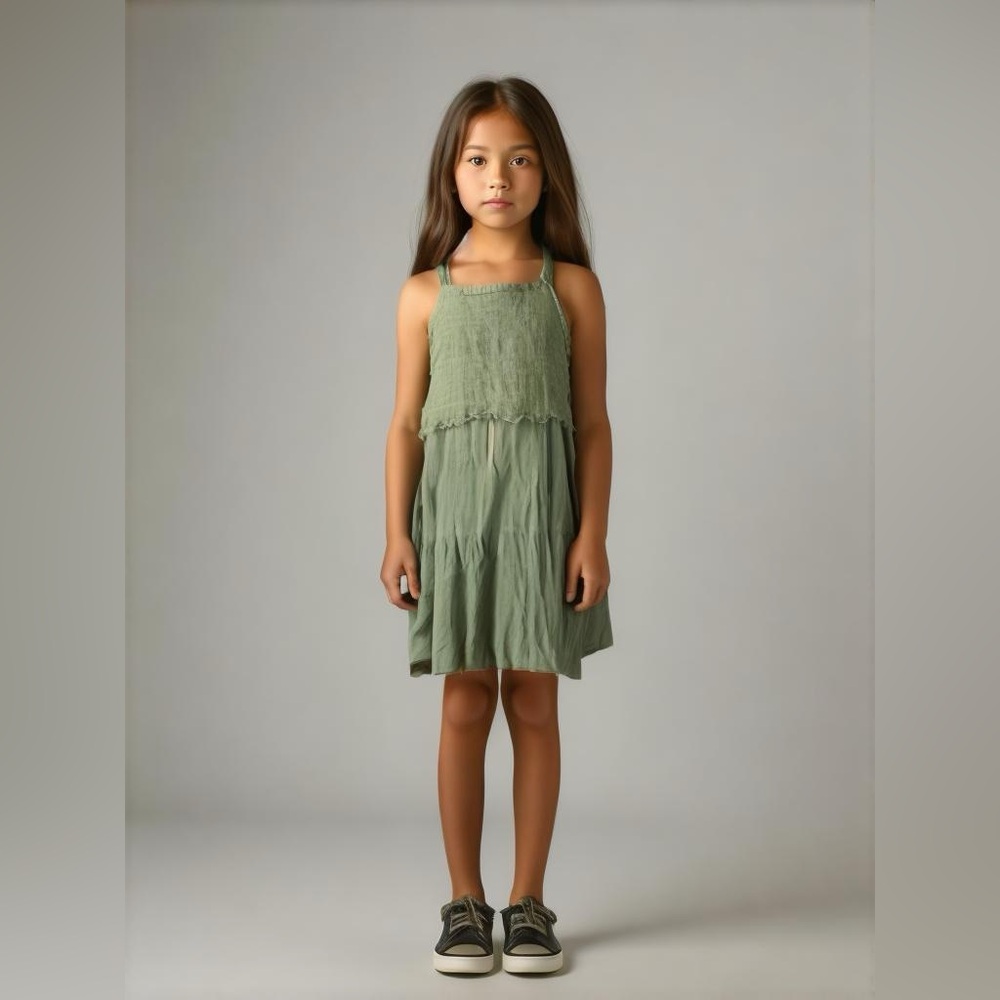 Full Circle Thread Girls Dress Size Large